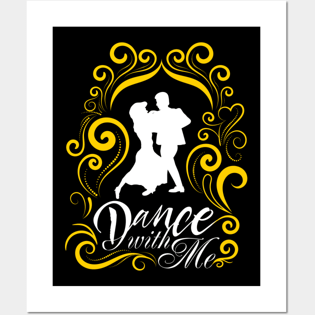 Dance With Me Wall Art by designbek